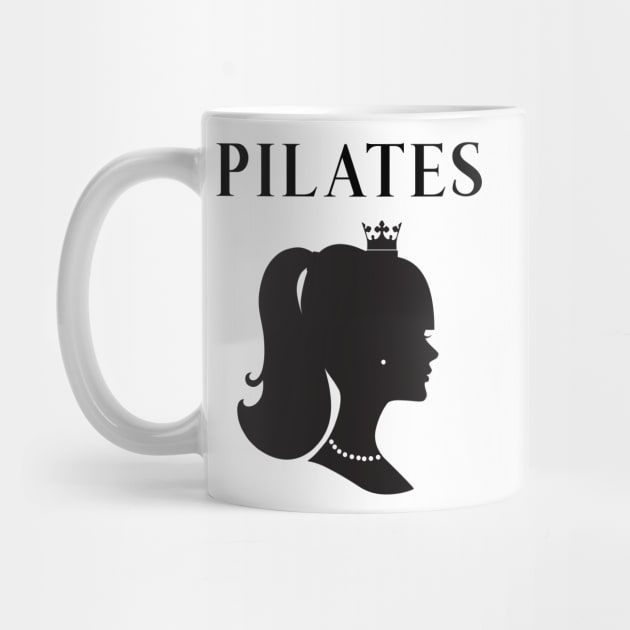 Pilates Queen Silhouette by ClaudiaFlores